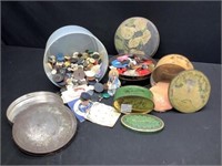 Misc Tins & Buttons