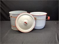 Galvanized Bucket & Enamelware