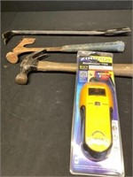 Hammers, Prybar, Stud Sensor