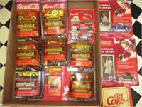 Lot (13) Coca Cola Matchbox Cars ECT