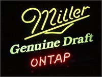 Miller Beer Neon Light