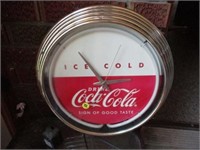 Coca Cola Neon Clock