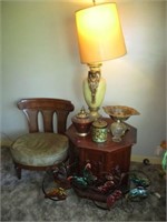 End Table, Lamp, Chair & Decorator Items