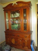 Modern 2 Piece China Cabinet