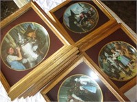 Lot (8) Wizard of Oz Collector Plates