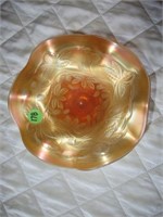 Carnival Glass - 6" Stemmed Candy Dish