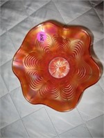 K Carnival Glass - 6" Dish