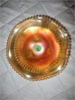 K Carnival Glass - 6" Bowl