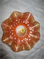 K Carnival Glass - 6" Candy Dish