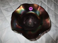 K Carnival Glass - 7" Bowl