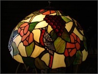 Modern Stained / Slag Glass Lamp