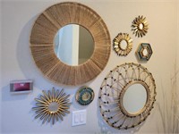 7PC ASSORTED MIRRORS