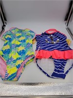 2 New bathing suits, size small