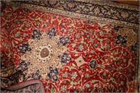 HAND KNOTTED NAJAFABAD WOOL CARPET