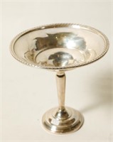STERLING SILVER FOOTED BOWL