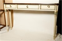 FRENCH PROVINCIAL STYLE HALL TABLE