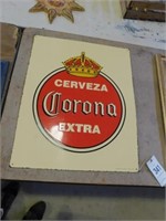 Tin Corona Beer SIgn