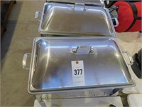 Pair of 9QT Chafing Dishes