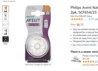 Philips Avent Natural Baby Bottle Nipple