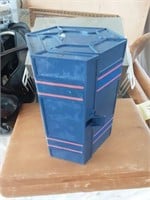 Plastic fold-up tool box and more