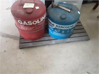 Gasoline and kerosene cans