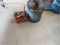 Pair of gasoline cans