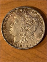 1896  Morgan Silver Dollar