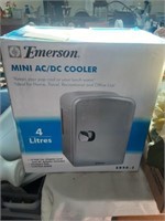 Emerson mini ac/dc cooler