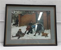 W. Weekes Framed Print K15F