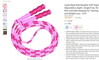 Jump Rope Kids Beaded