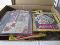 B.BOX FULL WITH ART/CRAFT, STATIONARY, OTHER ITEMS