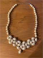 .925 Sterling & Pearl Necklace- New