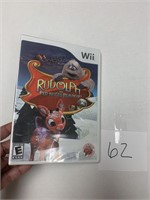 WII RUDOLPH THE RED NOSED REINDEER GAME NEW