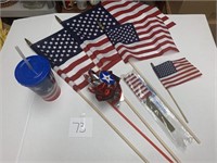 AMERICAN FLAG LOT NEW