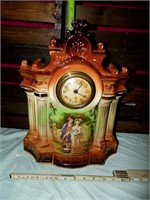 William L. Gilbert Porcelain Clock - Works