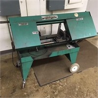 Horizontal Bandsaw, Carolina, Powers On