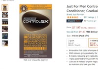 Just For Men Control GX 2 in 1 Grey Reducing Shamp