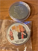 (2) Trump Coins