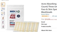 4 pack Acne Absorbing Covers