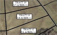 Tract # 11 –Approx. 3.8 acres of vacant land