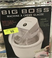 BIG BOSS ICE CREAM MACHINE