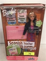 BARBIE-SPANISH TEACHER