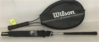 WILSON TENNIS RACKET, DRIZZLE STICK