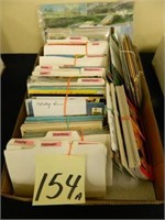 Approx. 300 +/- Post Cards - Hotels, Restaurants,