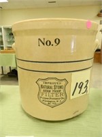 Fulper Pottery Co. No. 9 Filter Crock (Hairline)