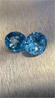 Brilliant Blue Topaz Stones