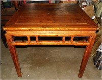 Solid Wood Pub Height Table 38" x 38" x 35" Tall