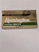 20rds Remington Premier 308 Win 168gr BTHP