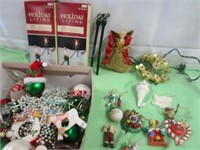 Christmas Ornaments & Light Stakes