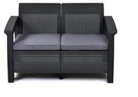 Keter Corfu Wicker LoveSeat